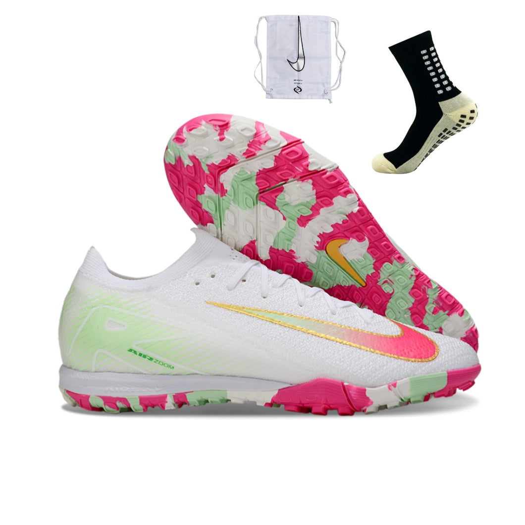 Nike Air Zoom Mercurial Vapor 16 Elite TF - Branco Rosa