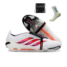Carregar imagem no visualizador da galeria, Adidas Predator 26 Elite Tongue FG -  Branco Preto
