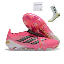 Carregar imagem no visualizador da galeria, Adidas Predator 26 Elite Tongue FG - Rosa

