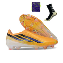 Carregar imagem no visualizador da galeria, Adidas F50 Elite Hyperfast Laceless FG - Amarelo
