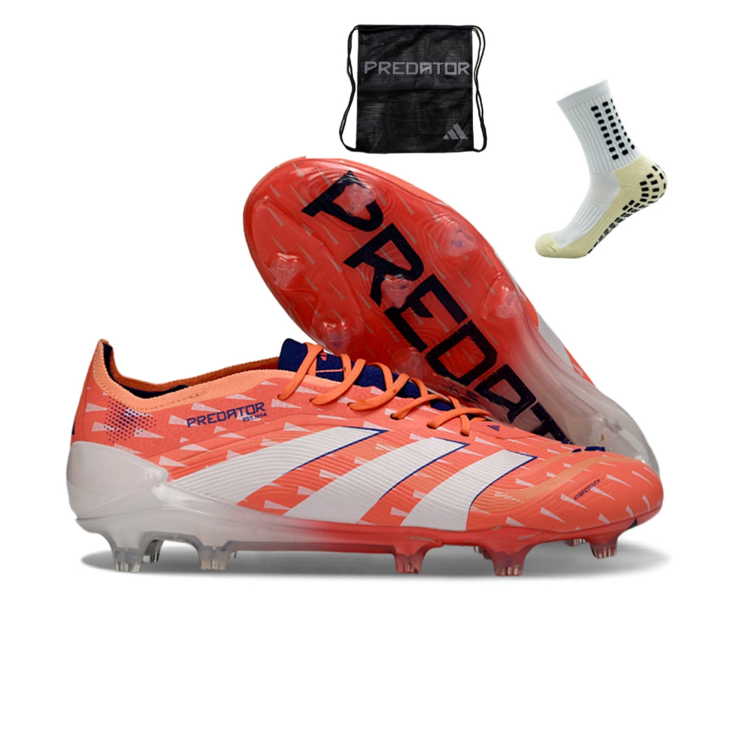 Adidas Predator 25 Elite FG - Coral Blaze