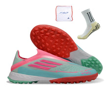 Carregar imagem no visualizador da galeria, Adidas F50 Elite Laceless Society - Azul Rosa
