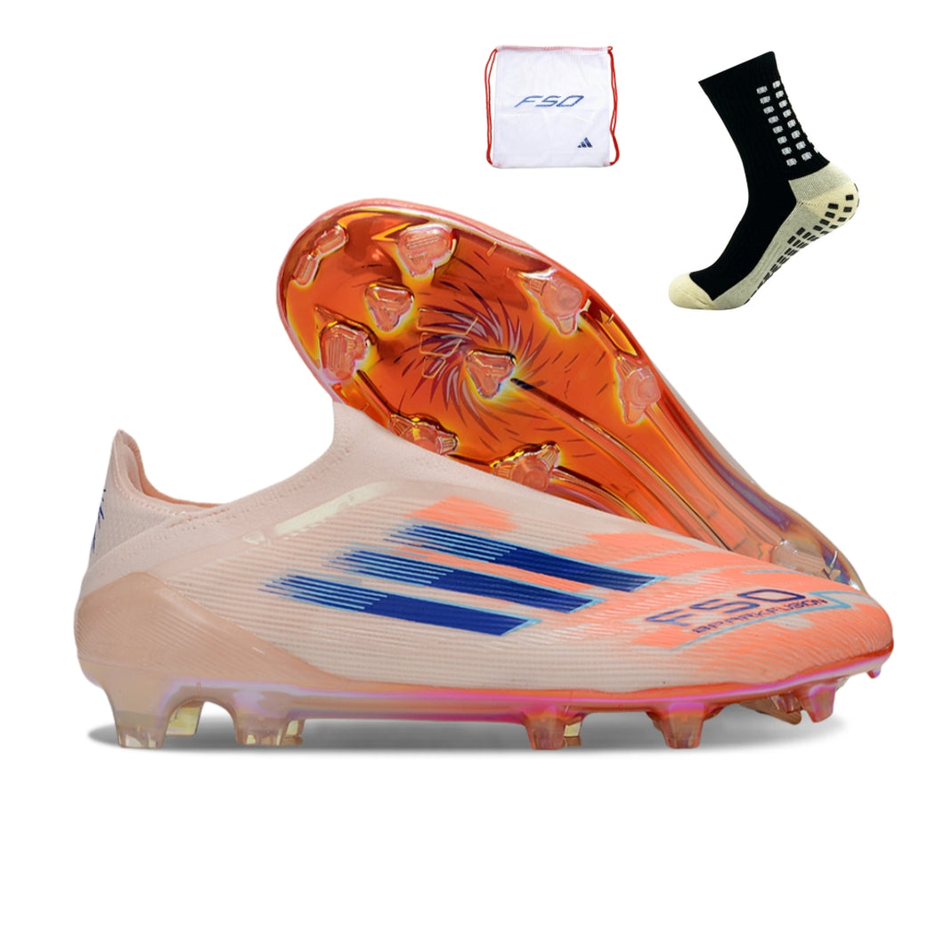 Adidas F50 Elite Laceless FG - Laranja