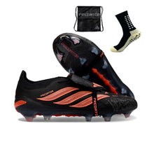 Carregar imagem no visualizador da galeria, Adidas Predator 26 Elite Tongue FG -  Preto Vermelho
