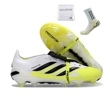 Carregar imagem no visualizador da galeria, Adidas Predator 26 Elite Tongue FG - Branco Verde
