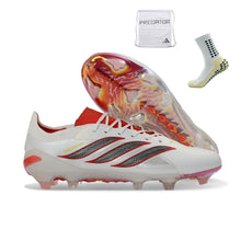 Carregar imagem no visualizador da galeria, Adidas Predator 26 Elite FG - Branco Vermelho
