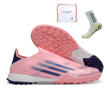 Carregar imagem no visualizador da galeria, Adidas F50 Elite Laceless Society - Rosa Azul
