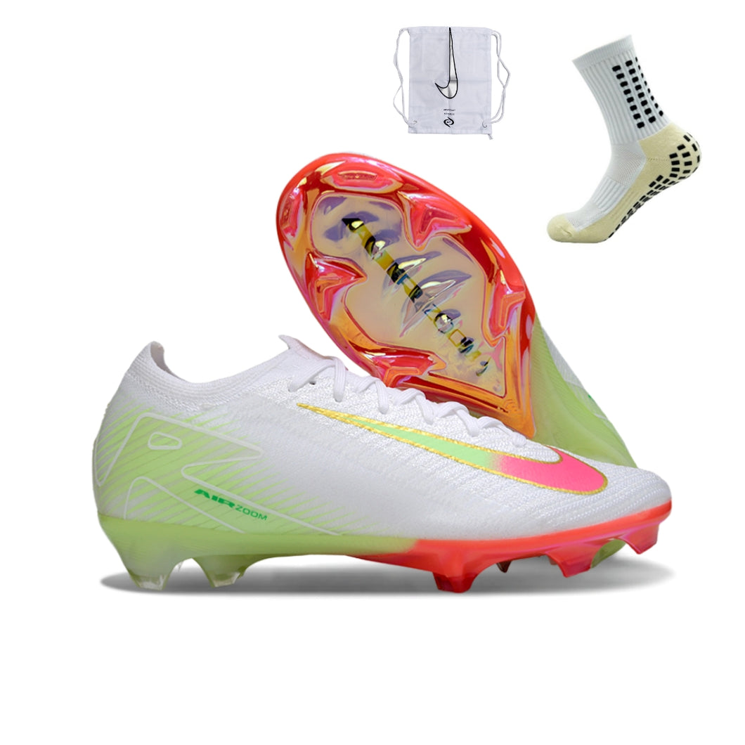 Nike Air Zoom Mercurial Vapor 16 Elite FG - Branco Rosa