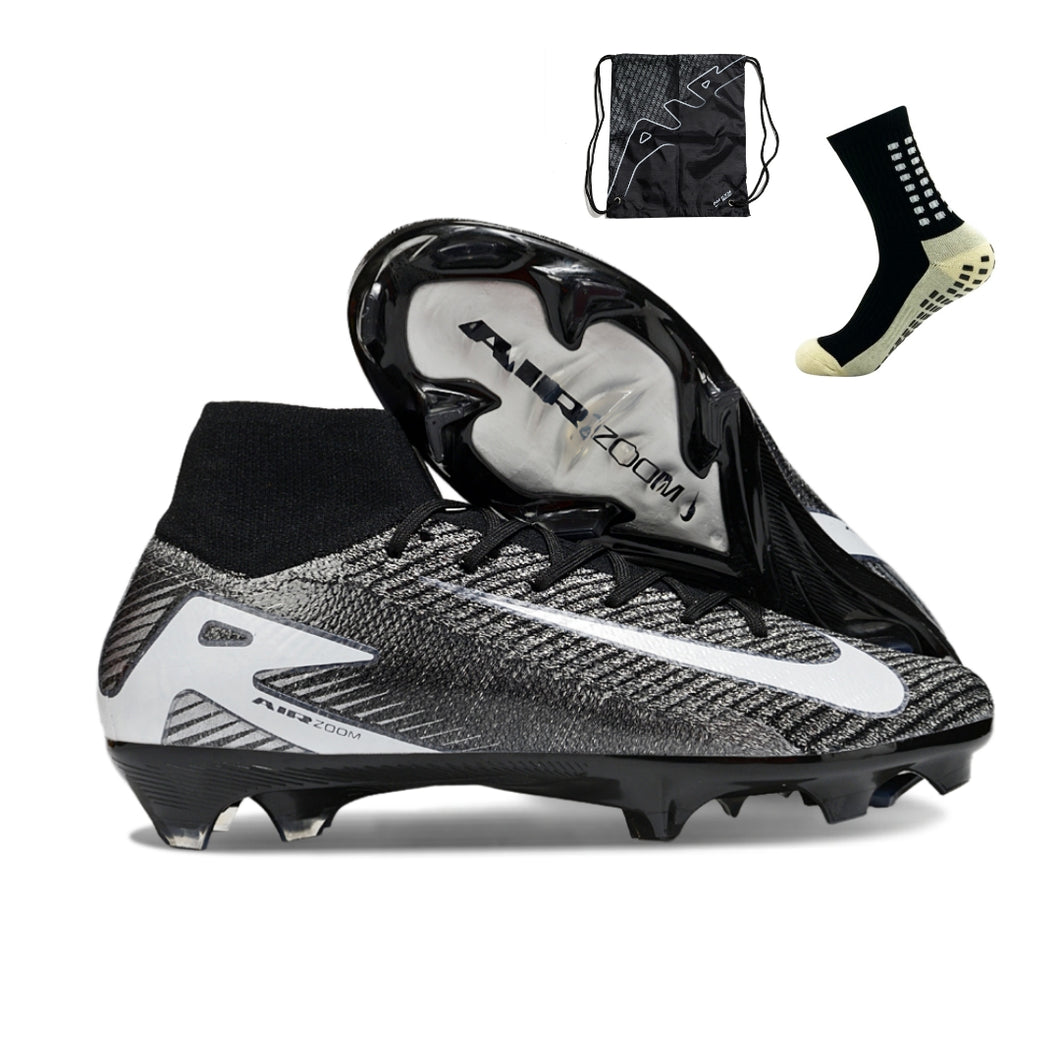 Nike Air Zoom Superfly 10 Elite FG - Preto Branco