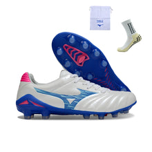 Carregar imagem no visualizador da galeria, Mizuno Morelia Neo IV FG - Branco Azul
