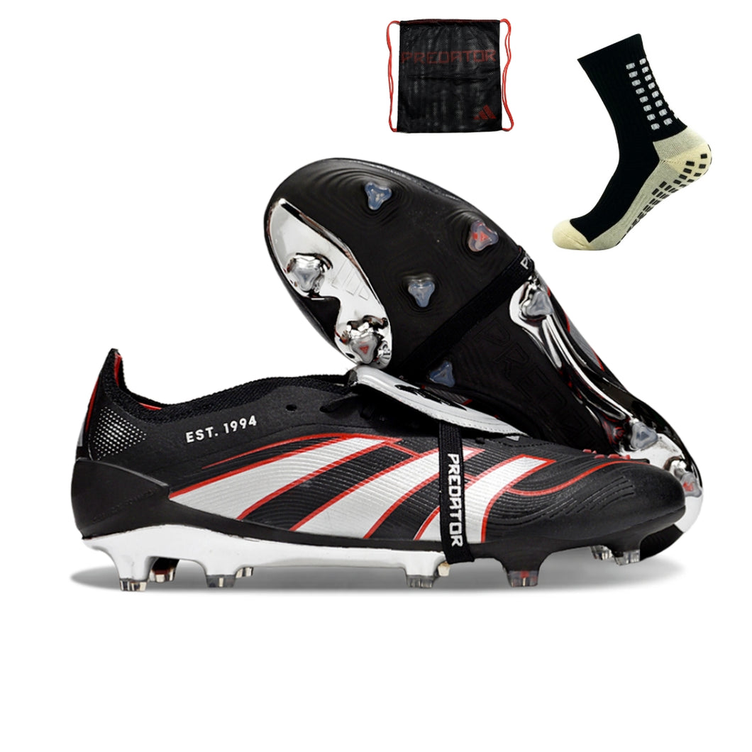 Adidas Predator 25 Elite Tongue FG - Preto