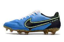 Carregar imagem no visualizador da galeria, Nike Tiempo Legend 9 Elite FG Azul Preto
