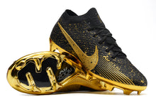 Carregar imagem no visualizador da galeria, Nike Feminina Air Zoom Mercurial Vapor 15 FG Elite - Preto Dourado
