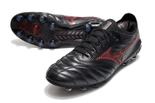 Carregar imagem no visualizador da galeria, Mizuno Morelia Neo III FG - Preto Vermelho
