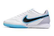 Carregar imagem no visualizador da galeria, Nike Tiempo Legend 9 Pro Futsal - Branco Azul
