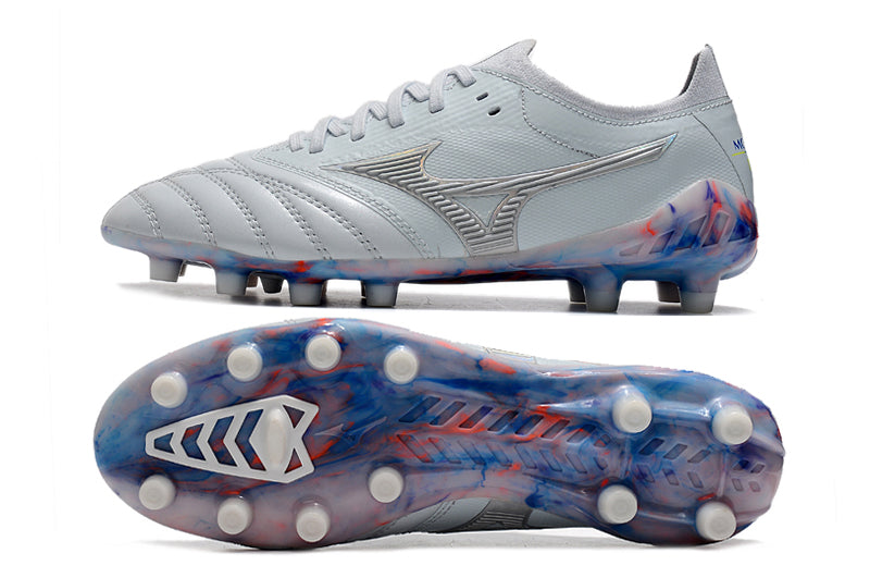 Mizuno Morelia Neo III FG - Cinza – Acstorechuteiras