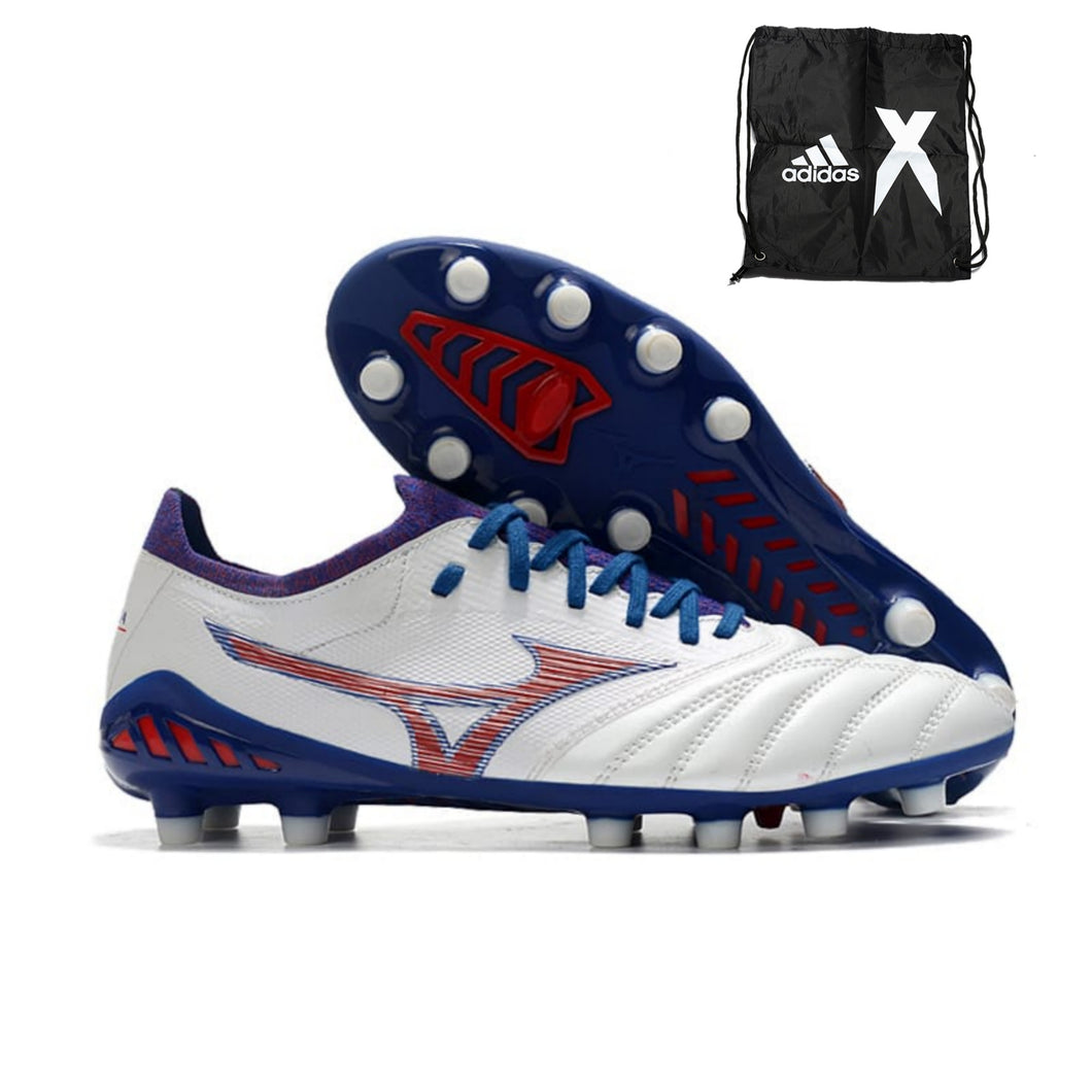 Mizuno Morelia Neo III FG Branco Azul