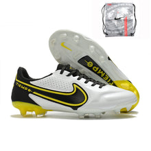 Carregar imagem no visualizador da galeria, Nike Tiempo Legend 9 Elite FG Preto Branco Amarelo
