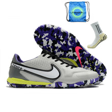 Carregar imagem no visualizador da galeria, Nike Tiempo Legend 9 Pro Society Cinza Roxo
