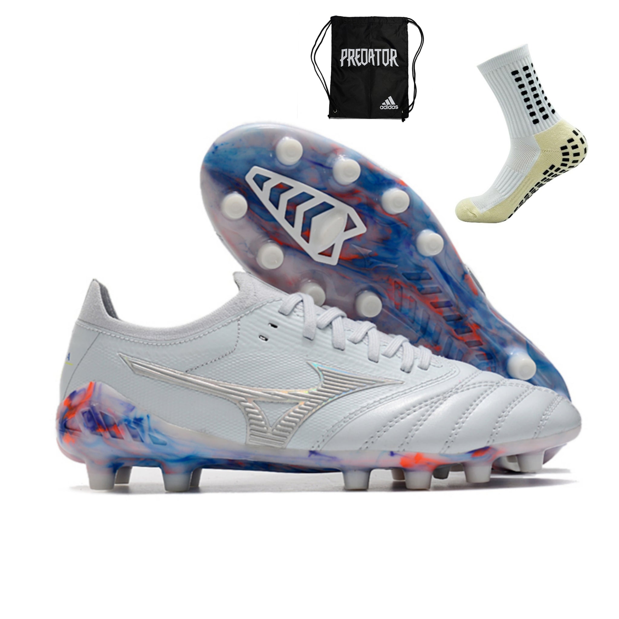 MIZUNO MORELIA NEO Ⅲ Mizuno Morelia Neo III FG - Cinza – Acstorechuteiras