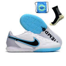 Carregar imagem no visualizador da galeria, Nike Tiempo Legend 9 Pro Futsal - Branco Azul
