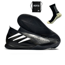 Carregar imagem no visualizador da galeria, Adidas Predator Edge + Futsal - Preto Branco
