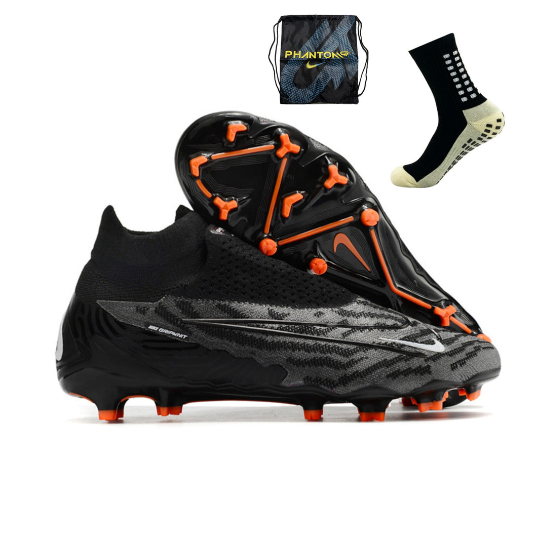 Nike Phantom GX Elite DF FG - Preto Laranja