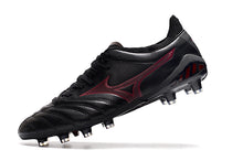 Carregar imagem no visualizador da galeria, Mizuno Morelia Neo III Pro FG - Preto Vermelho
