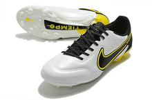 Carregar imagem no visualizador da galeria, Nike Tiempo Legend 9 Elite FG Preto Branco Amarelo
