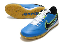 Carregar imagem no visualizador da galeria, Nike Tiempo Legend 9 Pro Futsal Branco Azul Preto
