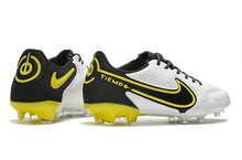 Carregar imagem no visualizador da galeria, Nike Tiempo Legend 9 Elite FG Preto Branco Amarelo
