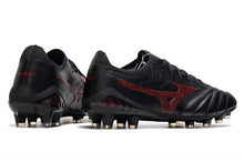 Carregar imagem no visualizador da galeria, Mizuno Morelia Neo III FG - Preto Vermelho
