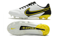 Carregar imagem no visualizador da galeria, Nike Tiempo Legend 9 Elite FG Preto Branco Amarelo
